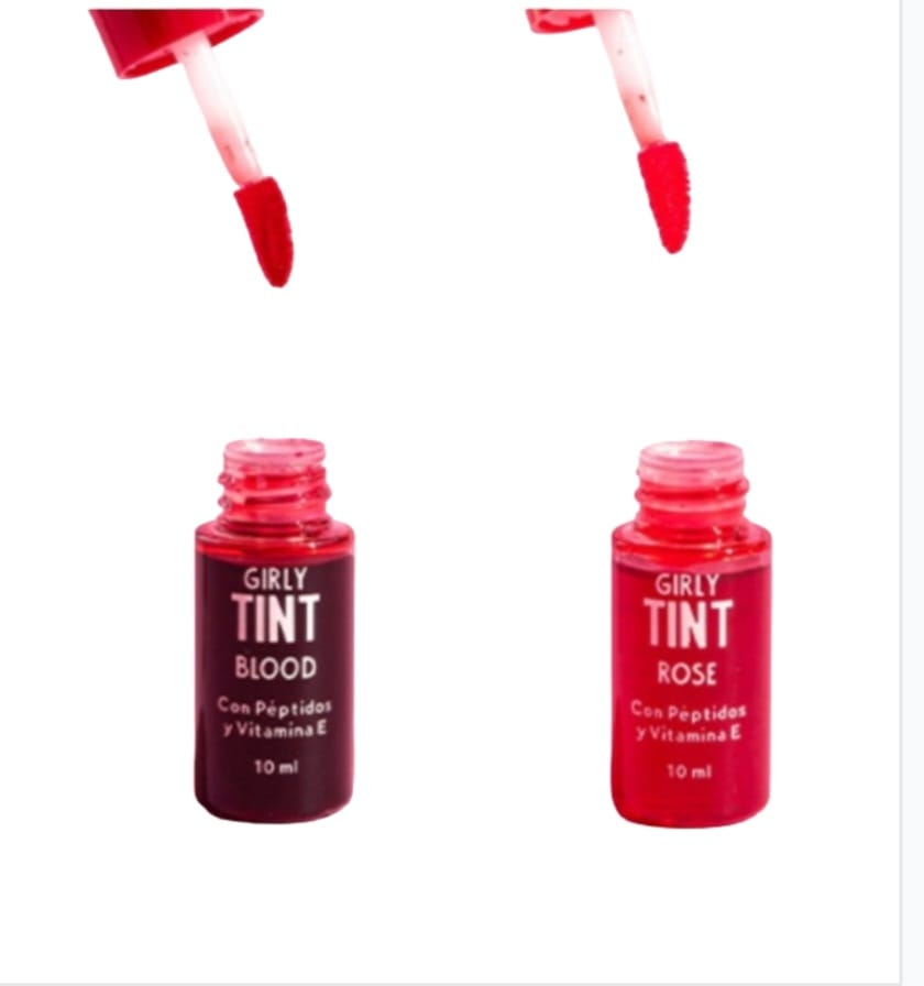 TINTA PARA LABIOS Y MEJILLAS CON PEPTIDOS GIRLY