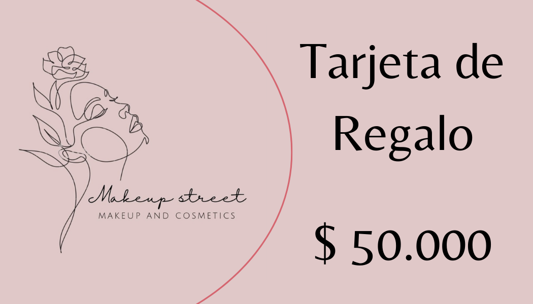Makeup Street tarjeta de regalo