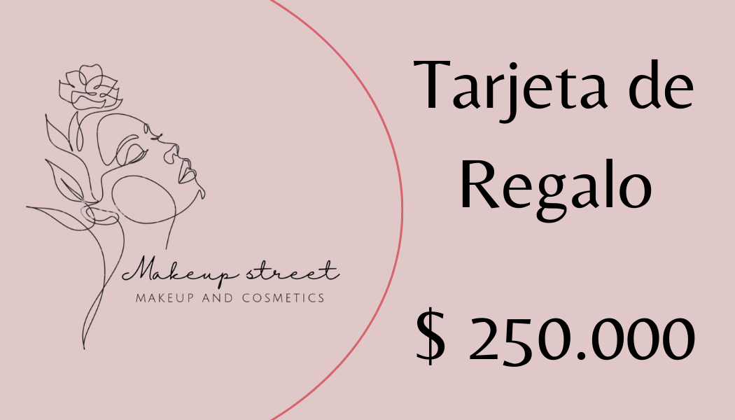 Makeup Street tarjeta de regalo