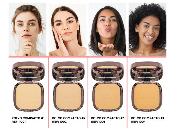 POLVO COMPACTO CON SPF+10 KHÖL