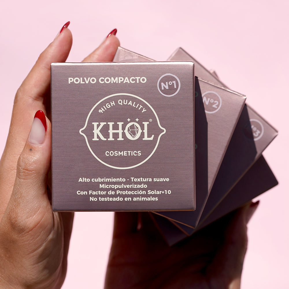 POLVO COMPACTO CON SPF+10 KHÖL